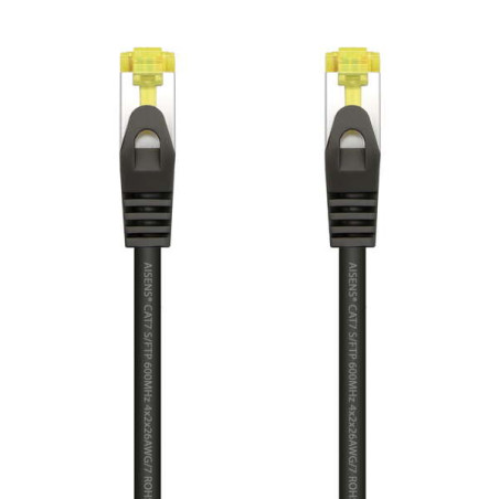 Aisens Cable de Red Latiguillo RJ45 LSZH Cat.7 600 MHz S/FTP PIMF AWG26 0486