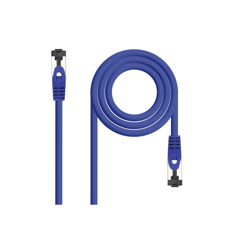 Nanocable Cable Red Latiguillo Cat.8.1 2Ghz LSZH SSTP AWG26 BL