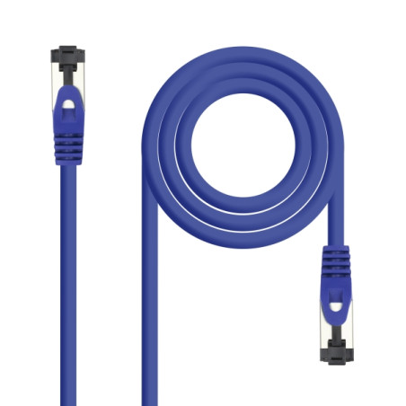 Nanocable Cable Red Latiguillo Cat.8.1 2Ghz LSZH SSTP AWG26 BL