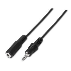 Aisens Cable Audio Estereo Negro 0146