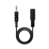 Nanocable Cable Audio Estereo Jack 3.5mm Macho a Jack 3.5mm Hembra 3m