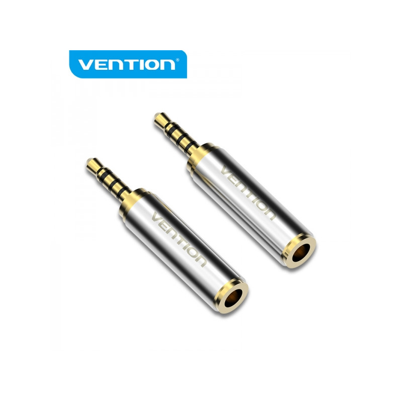 Vention Adaptador Jack 2.5 Macho a Jack 3.5 Hembra