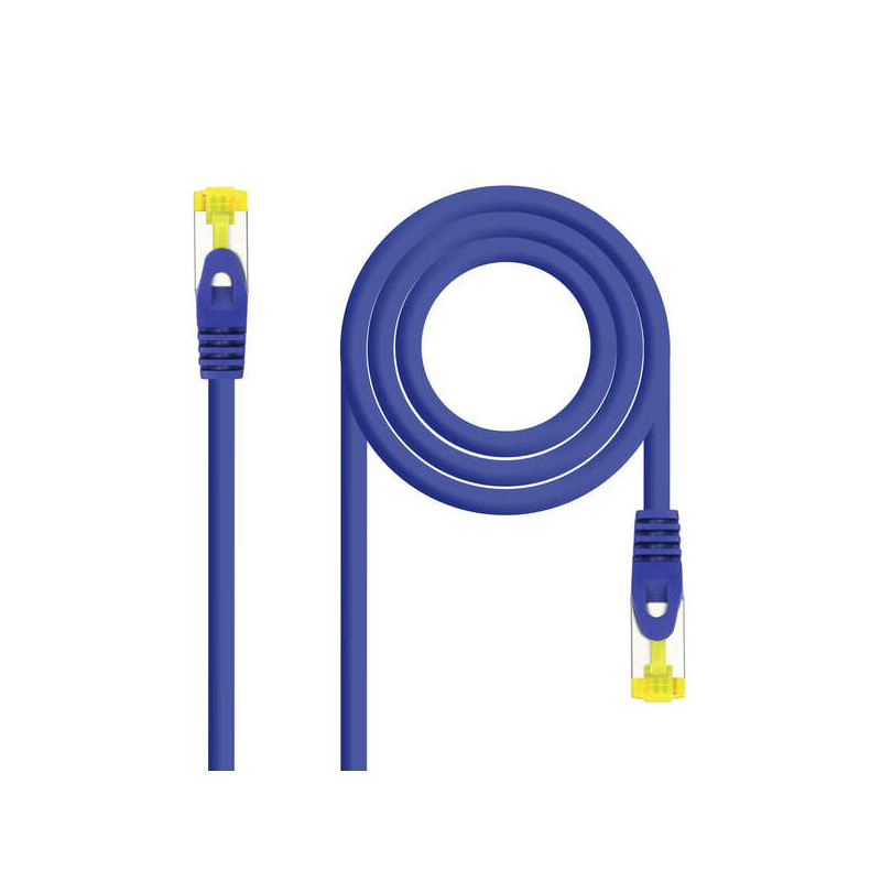 Nanocable Cable de Red Latiguillo RJ45 LSZH Cat.6a SFTP AWG26 1m BL