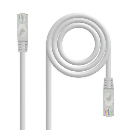 Nanocable Cable de Red Latiguillo RJ45 LSZH Cat.6a UTP AWG24 1m