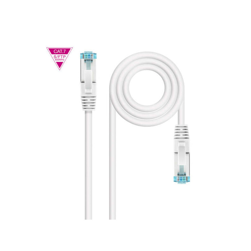 Nanocable Cable Red Cat.7 LSZH SFTP PIMF AWG26 1m