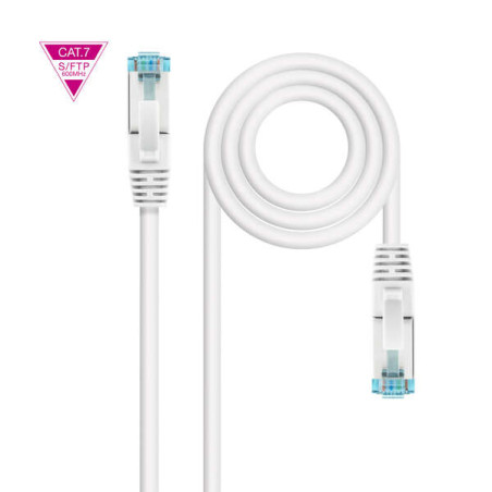 Nanocable Cable Red Cat.7 LSZH SFTP PIMF AWG26 1m