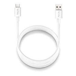 NGS ZYRO-AC Cable USB-C a USB-A Blanco