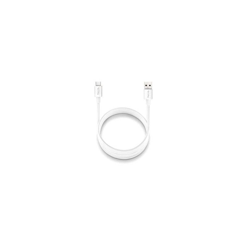 NGS ZYRO-AC Cable USB-C a USB-A Blanco