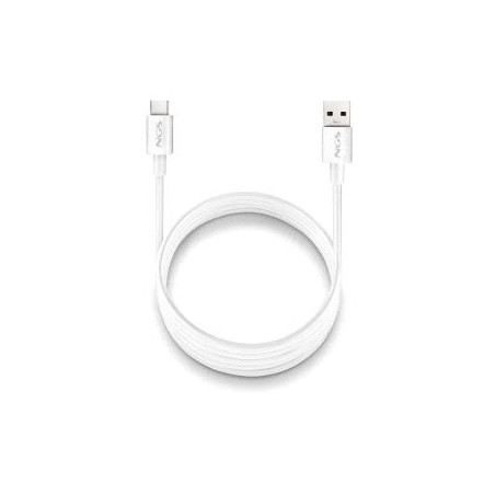 NGS ZYRO-AC Cable USB-C a USB-A Blanco