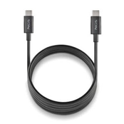 NGS ZYRO 60W-1 Cable USB-C a USB-C Negro