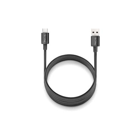 NGS ZYRO-AC Cable USB-C a USB-A Negro