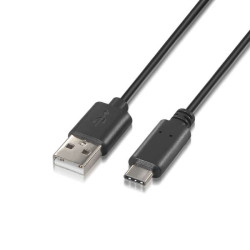 Aisens Cable USB Tipo C a USB A 2.0 Negro 0050