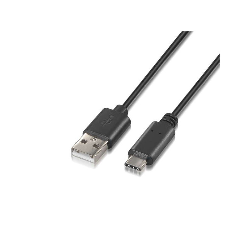 Aisens Cable USB Tipo C a USB A 2.0 Negro 0050