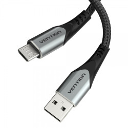 Vention Cable USB 2.0 Macho a MicroUSB Macho 60W 480Mbps