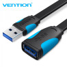 Vention Cable Alargador plano USB 3.0 Macho a USB Hembra