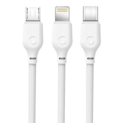 XO Cable de Carga Rapida 3 en 1