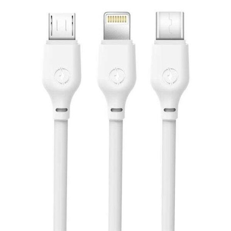 XO Cable de Carga Rapida 3 en 1