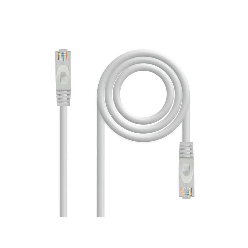 Nanocable Cable de Red Latiguillo RJ45 LSZH Cat.6A UTP AWG24