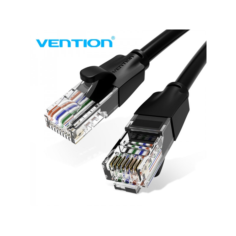 Vention Cable de Red UTP RJ45 Cat6 Negro