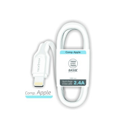 TechOneTech Cable BASIK USB-A Macho a Lightning 1m