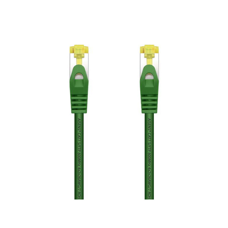 Aisens Cable de Red Latiguillo RJ45 LSZH Cat.7 600 MHz S/FTP PIMF AWG26 0483