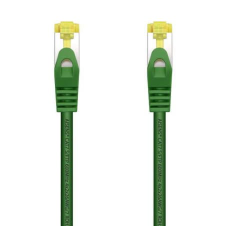 Aisens Cable de Red Latiguillo RJ45 LSZH Cat.7 600 MHz S/FTP PIMF AWG26 0483