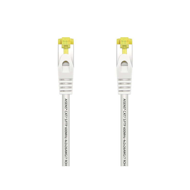 Aisens Cable de Red Latiguillo RJ45 LSZH Cat.7 600 MHz S/FTP PIMF AWG26 0491