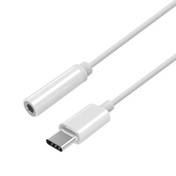 Aisens Conversor USB-C a Audio Estilo Apple