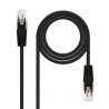 Nanocable Cable de Red Latiguillo RJ45 Cat.6 UTP AWG24 3m BK