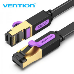 Vention Cable de Red STP RJ45 Cat.7 Negro