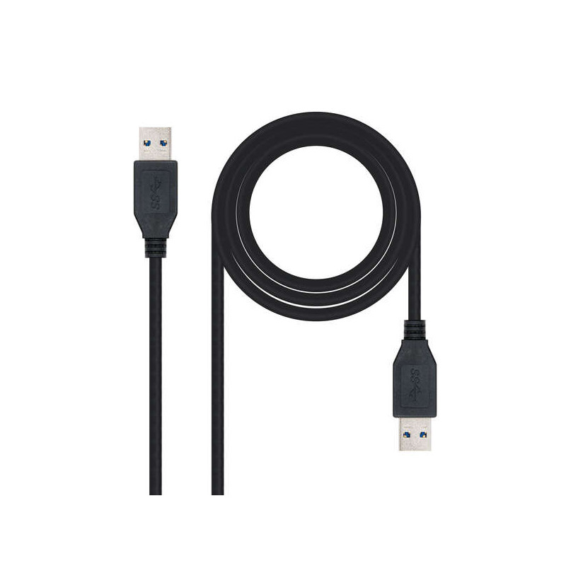 Nanocable Cable USB-A 3.0 Macho a USB-A Macho 1m