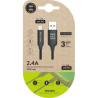 TechOneTech Cable USB-A Macho a Micro-USB Macho 1m