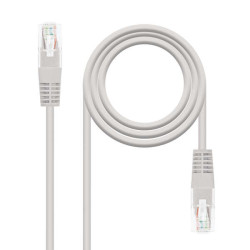 Nanocable Cable de Red Latiguillo RJ45 LSZH Cat.6 UTP AWG24 3m