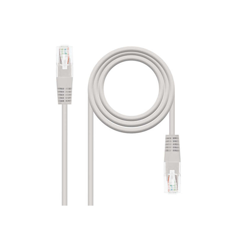 Nanocable Cable de Red Latiguillo RJ45 LSZH Cat.6 UTP AWG24 3m