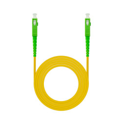 Nanocable Cable Fibra SC/APC-SC/APC Monomodo LSZH 5m