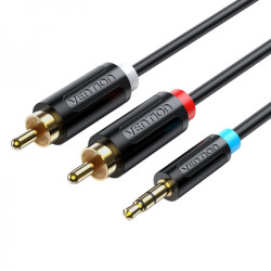 Vention Cable Estereo Jack 3.5 Macho a 2x RCA Macho