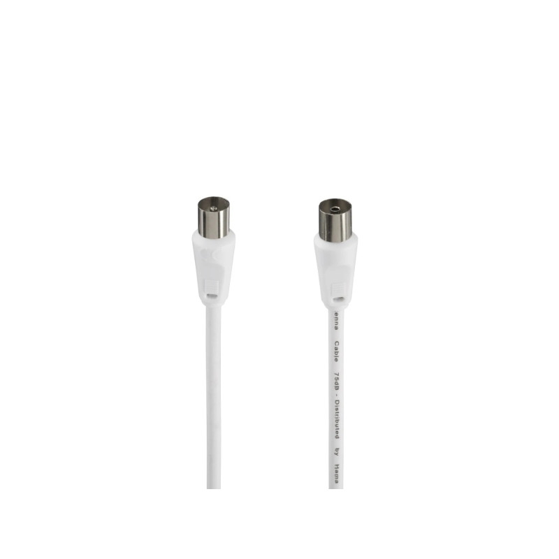 Hama Entry Cable Coaxial de Antena Macho/Hembra