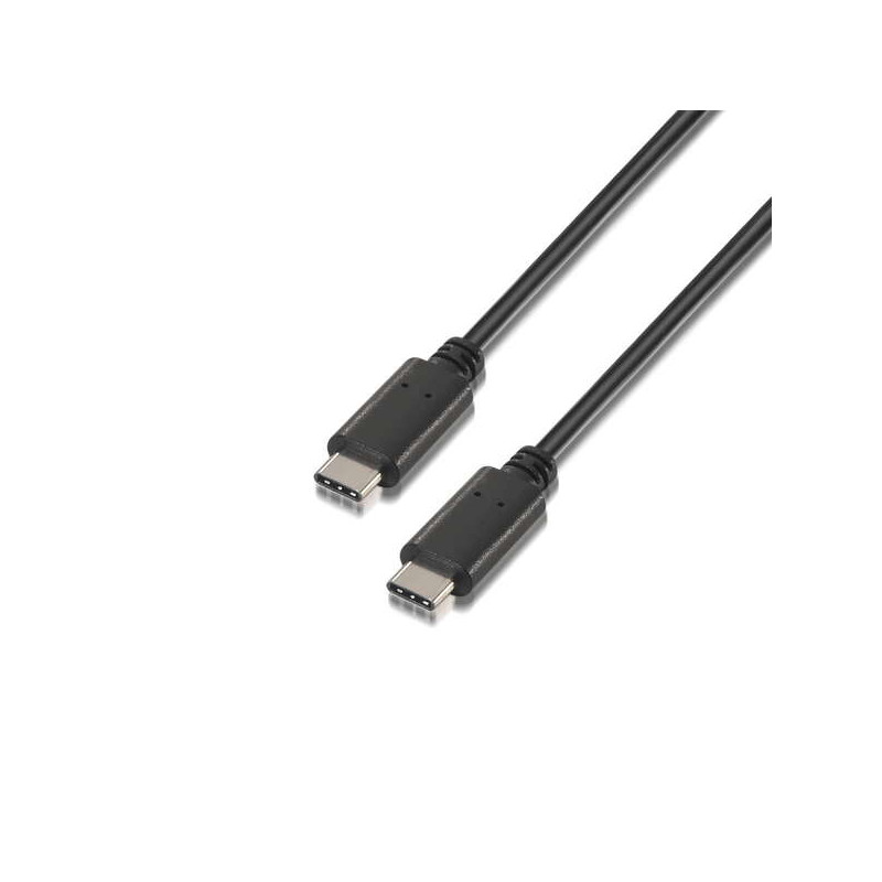 Aisens Cable USB 2.0 3A Negro 0056
