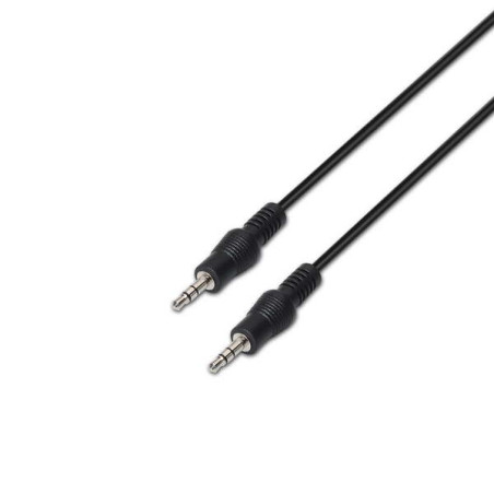 Aisens Cable Audio Estereo Negro 0143