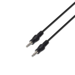 Aisens Cable Audio Estereo Negro 0144