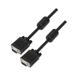 Aisens Cable SVGA con Ferrita Negro 0071
