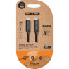 TechOneTech Cable USB-C Macho a USB-C Macho 1m