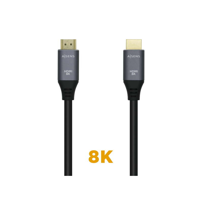 Aisens Cable HDMI V2.1 Ultra Alta Velocidad 8K@60Hz 48Gbps