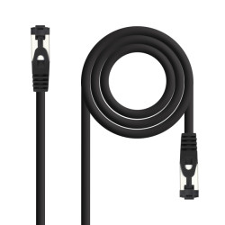 Nanocable Cable Red Latiguillo Cat.8.1 2Ghz LSZH SSTP AWG26 BK