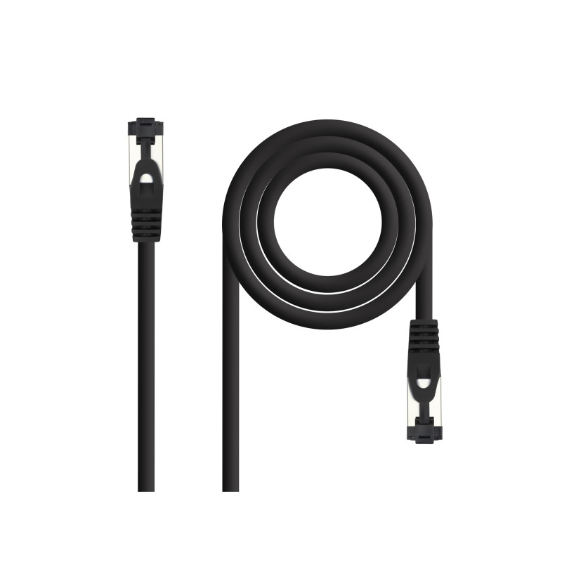 Nanocable Cable Red Latiguillo Cat.8.1 2Ghz LSZH SSTP AWG26 BK