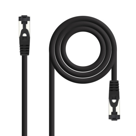 Nanocable Cable Red Latiguillo Cat.8.1 2Ghz LSZH SSTP AWG26 BK