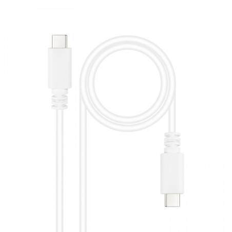 Nanocable Cable USB 2.0 3A Blanco