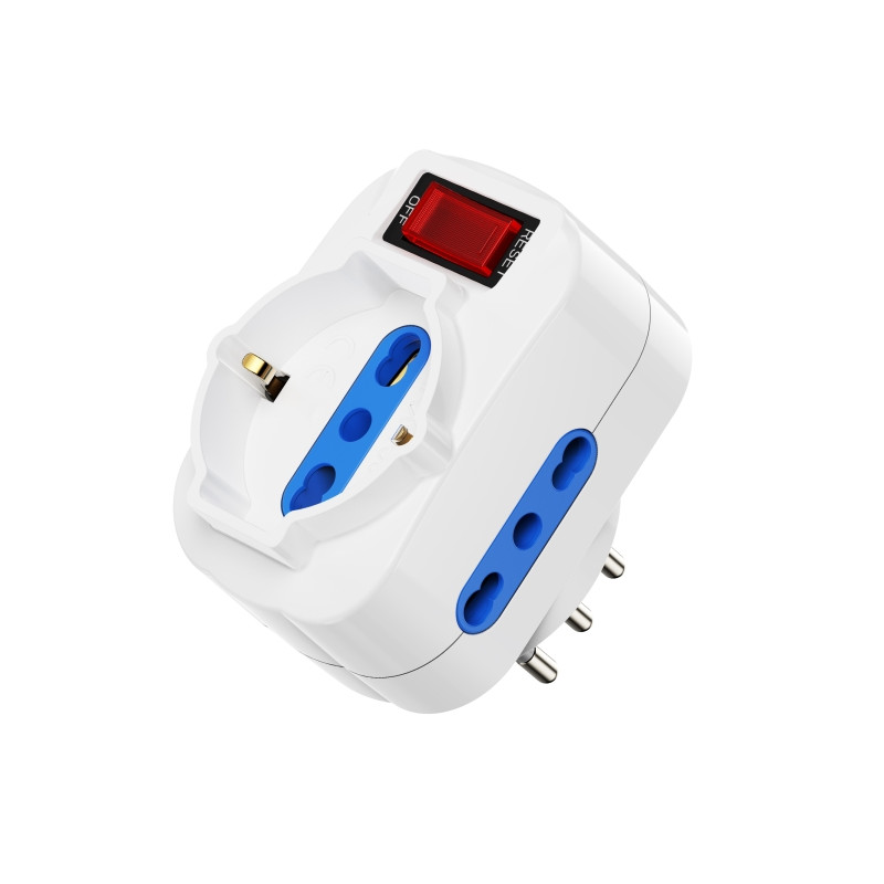 Ewent Regleta de 3 Tomas de Pared