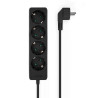 Aisens Regleta Multiple de 4 Tomas sin Interruptor con Cable 3×1.5mm2