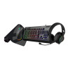 Unykach Pack Gaming NOVA 4in1 USB Teclado Multimedia + Raton 7200dpi + Auriculares con Microfono + Alfombrilla XL